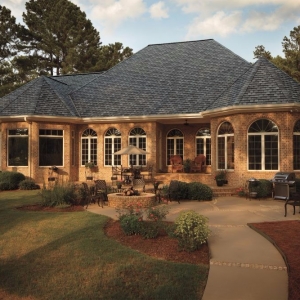 GAF Camelot Aged Oak Shingles