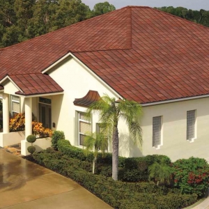 GAF Monaco Venetian Coral Shingles